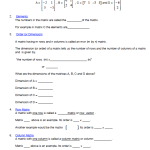 Matrices 3