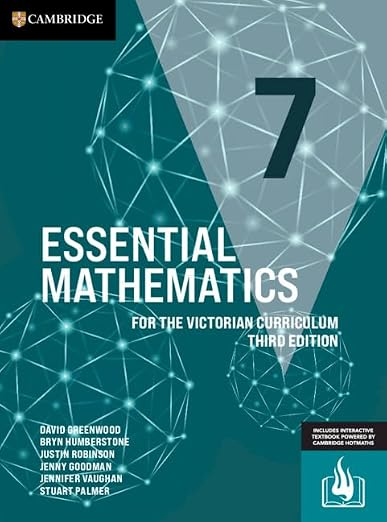 Cover of Essential Mathematics for the Victorian Curriculum 7 (3rd edition)