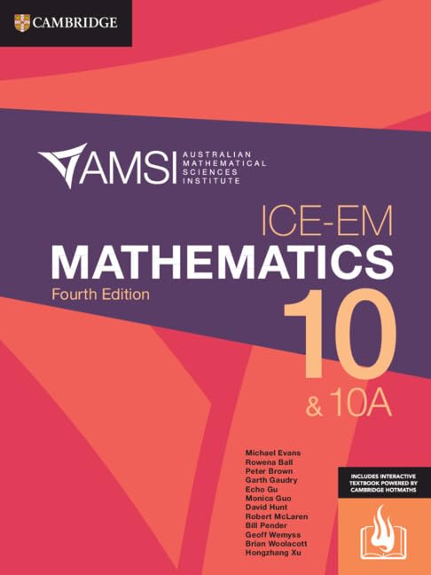 Cover of ICE-EM Mathematics — Year 10 & 10A (Fourth edition)