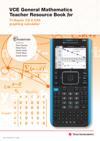 Cover of General Mathematics Teacher Resource Book